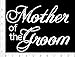 Rhinestone Rhinestud Mother of the Groom Iron on Transfer