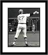 Carlton Fisk Boston Red Sox MLB Framed 8x10 Photograph 1975 World Series HR Back View