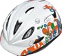 ABUS Kinder Fahrradhelm Rookie, Smiley white, 52-57 cm