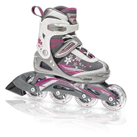 Click here to buy Rollerblade Bladerunner Phaser Girls Kids 4 Size Expandable Skate.