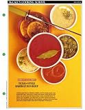  : McCall's Cooking School Recipe Card: Sauces 4 - Texas-Style Barbecue Sauce For Beef Ribs (Replacement McCall's Recipage or Recipe Card For 3-Ring Binders)