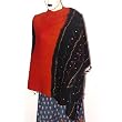 Evening Shawls Tie & Dye Wool India Dresses 80 x 35 inches