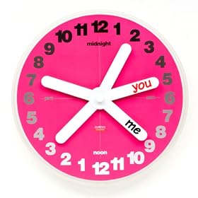 You & Me Wall Clock