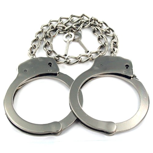New Professional Grade Handcuffs Leg Cuffs Stainless Steel Silver eBay