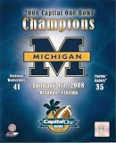 2008 Capital One Bowl Michigan Wolverines 8x10 Photo