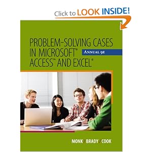 51ils3gRzmL. BO2,204,203,200 PIsitb sticker arrow click,TopRight,35, 76 AA300 SH20 OU01  Problem Solving Cases in Microsoft Access and Excel 