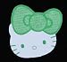 Japanese Hello Kitty 35th Anniversary Memo Pad (Green)