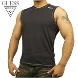 Guess - BRAND NEW - Mens Guess Black Tank Top / Shirt