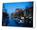 Kitchen & Housewares : Amsterdam canal no. 2 canvas print artwork