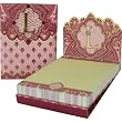 L Monogram Punch Studio Paisley 75-Page mini notepad - magnetic closure jewel on tab