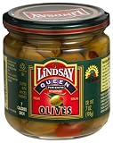 Review Lindsay Olive  / Lindsay Olive Pimiento Stuffed Queen Olives, 7-Ounce Glass Jars (Pack of 12)