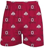 Ohio State Buckeyes Mens Maverick Red Boxer Shorts (M=32-33)