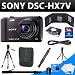 Sony Cyber-shot Dsc-hx7v Hx7v Digital Camera (Black) + 4gb Sdhc Memory + Memory Card Reader + Camera Case + Tripod + Monopod + Lenspen + More