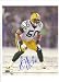 AJ Hawk Autographed/Hand Signed Green Bay Packers 8x10 Photo