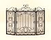 Classy Accent Fireplace Screen