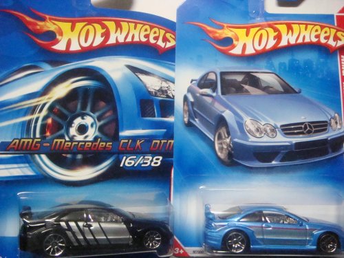 BestHot Wheels AMG-Mercedes CLK DTM Variant Set: Black 2006 1st Editions 10 Spoke #16 & The Blue Pr5 #22/24 #98/196 Web Trader 2 Pieces Scale 1/64 Collector Hot Wheels AMG-Mercedes CLK DTM Variant Set: Black 2006 1st Editions 10 Spoke #16 & The Blue Pr5 #22/24 #98/196 Web Trader 2 Pieces Scale 1/64 Collector