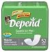   - Depend Guards For Men, 52-Count Packages (Pack of 4)