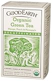 Good Earth Organic Green Tea Decaffeinated(Mango, Peach, & Pineapple Flavor), 18 Count Tea Bags, 1.14-Ounce Boxes (Pack of 6) See More Image Good Earth Organic Green Tea Decaffeinated(Mango, Peach, & Pineapple Flavor), 18 Count Tea Bags, 1.14-Ounce Boxes (Pack of 6) Lowest Price !! See Lowest Price Here Discount Good Earth Organic Green Tea Decaffeinated(Mango, Peach, & Pineapple Flavor), 18 Count Tea Bags, 1.14-Ounce Boxes (Pack of 6) Best Selling