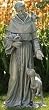 36.5" Joseph's Studio Religious St. Francis With Deer Outdoor Garden Statue