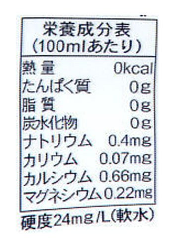 Cover image : 谷川山系の水 2L×6本