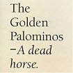 A Dead Horse