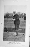 1907 Antique Portrait Dr W.G Grace Bowling Sportsman