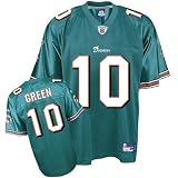 Reebok Miami Dolphins Trent Green Replica Team Color Jersey