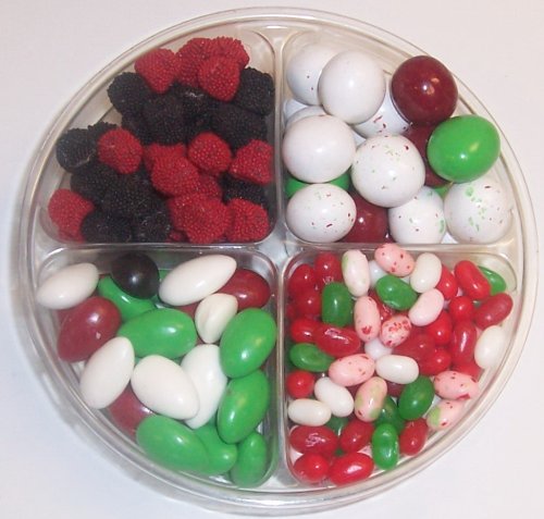 Scott's Cakes 4-Pack Christmas Mix Jelly Beans, Christmas Jordan Almonds, Christmas Malt... by Raspberry Candy