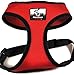 Comfort Control Dog Walking Harness, Accessory, Collar, Padded Vest, Lightweight, No More Pulling, Tugging or Choking, for Puppies, Small Dogs (Red, Small) by Downtown Pet Supply