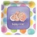 Baby Me Shaped Lunch Plates 8ct