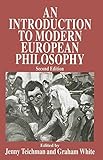 An introduction to modern European philosophy
