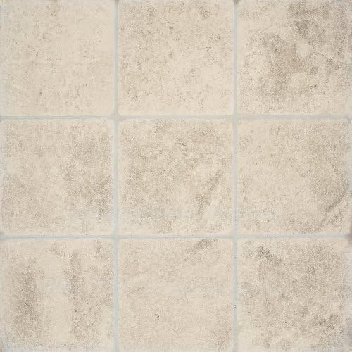 Arizona Tile 6 by 6-Inch Tumbled Travertine Tile, Camargo, 6-Total Square Feet