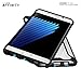 Galaxy Note 7 Case, POETIC Affinity Series Premium Thin/No Bulk/Clear/Dual material Protective Bumper Case for Samsung Galaxy Note 7 (2016) Black/Clear