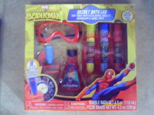 Spider Sense Spiderman Secret Bath Lab