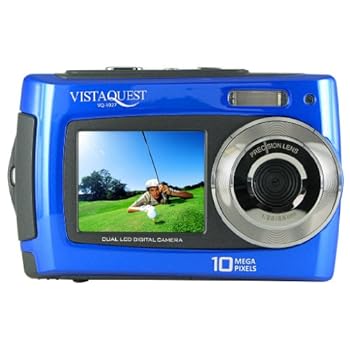 Vistaquest VQ-1027 Appareil photo numérique étanche 2 écrans 2,7