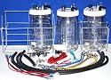 HHO HOD Water Car Conversion Kit w/ Three Cells & EFIE O2 Sensor Enhancer - USA Made