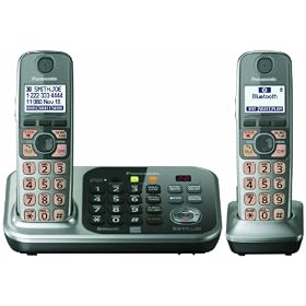 Panasonic KX-TG7742S Dect_6.0 2-Handset Landline Telephone: Electronics