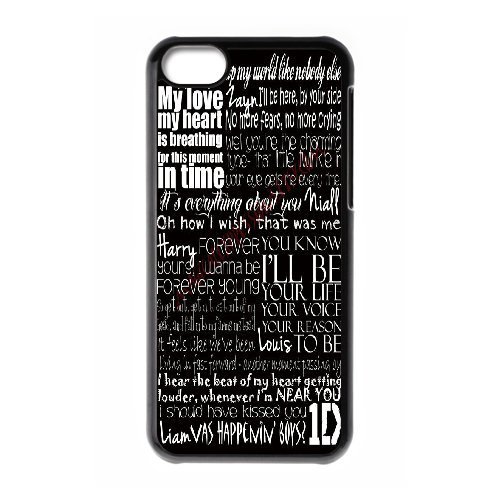 YananC(TM) YnaC238048 Customized Cover Case for Iphone 5C w/ One Direction