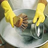 Natural Latex Utility Gloves - Size Medium - 1036101
