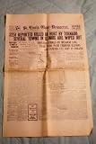 St. Louis Globe-Democrat March 19, 1925 Southern Illinois Tornado Results in 3251 Killed or Injured / The Call-Chronicle-Examiner April 19, 1906 Earthquake and Fire: San Francisco California in Ruins (News Reprint)