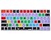 XSKN Adobe Lightroom CC Shortcut Keyboard Cover for Apple Magic Keyboard (MLA22LL/A), US and EU Layout