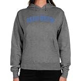 NCAA UMass Boston Beacons Ladies Basic Arch Midweight Pullover Hoodie - Charcoal