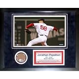 Steiner Sports MLB Boston Red Sox Jonathan Papelbon 11 x 14-inch Mini Dirt Collage