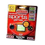 Coleco Sports Handheld and Plug-N-Play TV Video Game - 10 in 1 Games