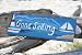 Outdoor Living : "GONE SAILING" NAUTICAL SIGN 14" - COASTAL DECOR