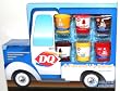 DQ Dairy Queen, 6 Ice Cream Flavored Lip Balms, Cherry Dipped Cone, Hot Fudge Sundae, Butterscotch Sundae, Chocolate Dipped Cone, Vanilla Cone and Strawberry Sundae (1 Pack)