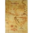 Rossi Antique Map of America New World - Gift Wrap Decoupage 40 by 28 inches