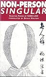 Non-person singular : selected poems