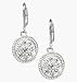 Avon Snowflake Earrings in Red Signature Box