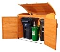 Horizontal Refuse Storage Shed